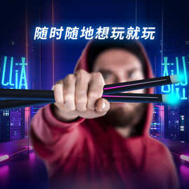 跨境外贸儿童便携式电子鼓空气架子鼓爵士电鼓初学者入门家用乐器