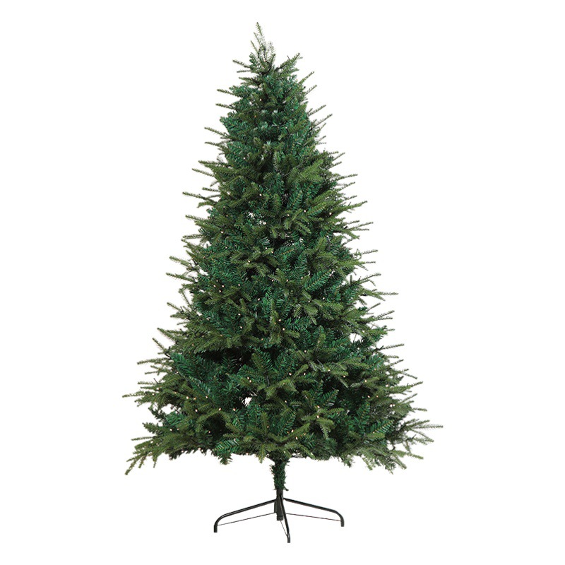 Decoración de Navidad transfronteriza árbol de Navidad hogar 1,5 m/1,8 m gran árbol de Navidad flocado decoración conjunto adornos
