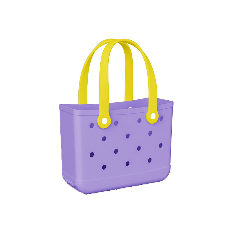 보라색과 노란색