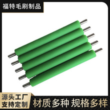耐高温硅胶橡胶辊覆膜机压辊食品输送 PU 胶辊旧辊包胶修复磨定做