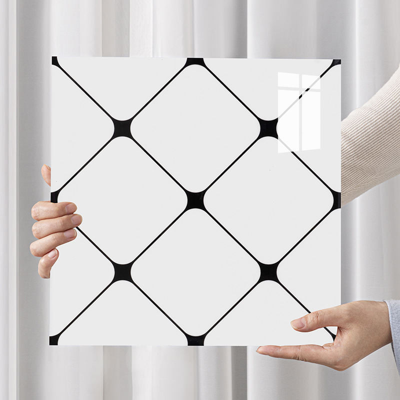 Transfronterizo especial para imitar azulejos de mármol pegatinas de pared autoadhesivas decoración impermeable a prueba de agua pegatinas de pared imitación a prueba de humedad