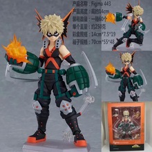 我的英雄学院 Figma 443 爆豪胜己 关节可动手办公仔摆件模型