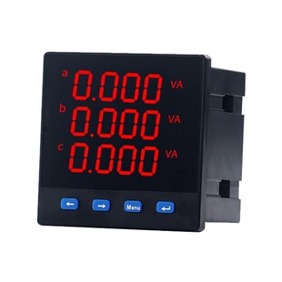 Single-phase three-phase digital LCD multi-function digital display meter 485 communication voltage current power meter combination table