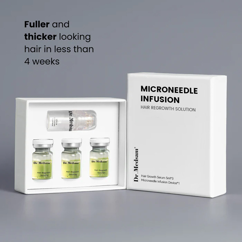 现货头皮微针导入精华液头发再生滋养毛囊密发跨境Micro Infusion|undefined