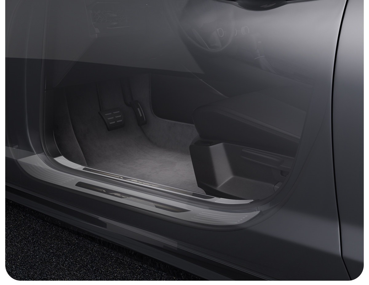 Compatible with the ideal i6 stainless steel threshold strip, i8 new version, L6/L7/L8/L9 protective anti-scratch sticker, ONE rear guard