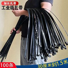 国標タイナイロン自鎖式タイナイロン大サイズ長尺プラスチック線バンド強力黒色白色太大サイズ