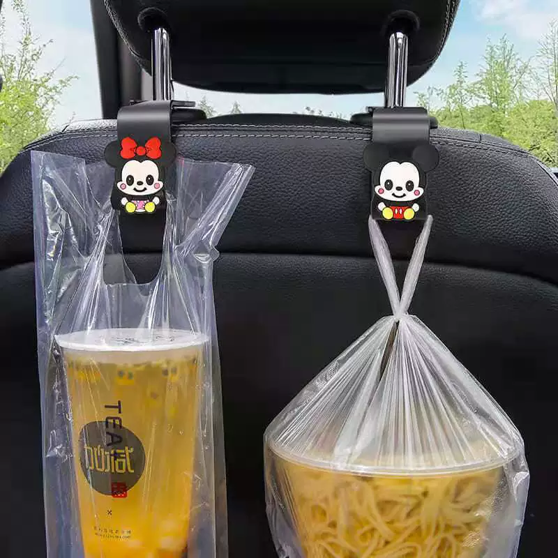 Крючок для автомобильного сиденья задний крючок для Хранения Подвесной креативный мультяшный крючок милый крючок автомобильный крючок