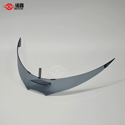 Compatible with SHOEI Z8/X15 small tail spoiler, RF1400, NXR2, CWR-F2 helmet small tail spoiler accessories (Dəbilqə (Kaska) aksesuarları) - z8x15-rear-spoiler-light-black