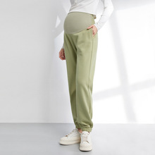 孕妇裤直筒束脚卫裤春秋季外穿休闲运动时尚长裤子秋款