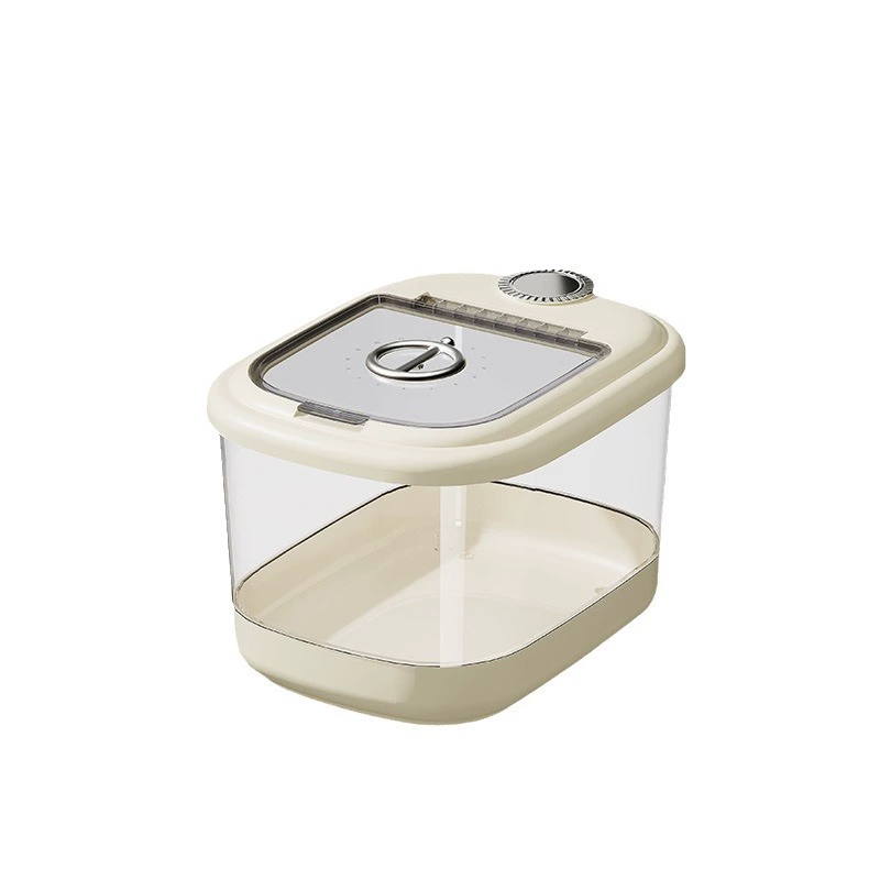 Household rice bucket moisture-proof insect-proof sealed storage grain storage jar rice bucket large capacity kitchen grain storage box