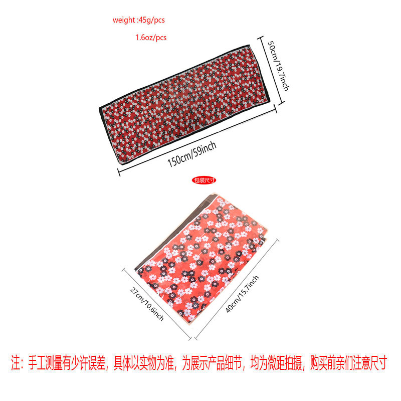 Elegant thin shiffon breathable scarf