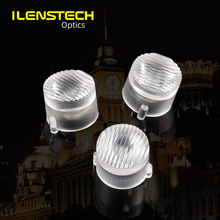 led透镜 3030 3535单颗照明灯条纹面PC透镜现货批发一体防水透镜J