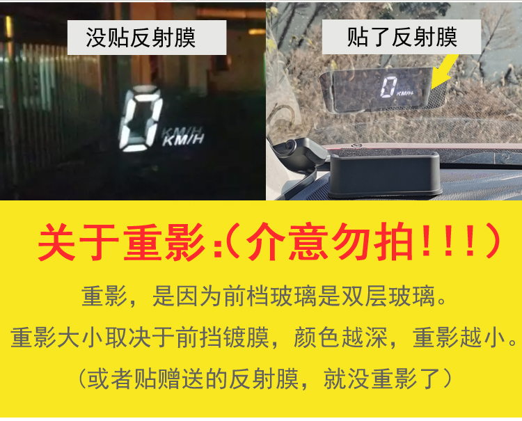 Honda-specific HUD Head-up Display Car-mounted Speed Accord Crown Road Civic CRV Fit XRV Binzhi Lingpai