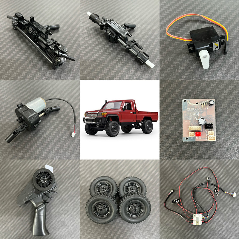 Cross-Border Mangniu Mn82 Mn78 Original Accessories 1:12 Mangniu Rc Full Scale Off-Road Climbing Car Modification Accessories