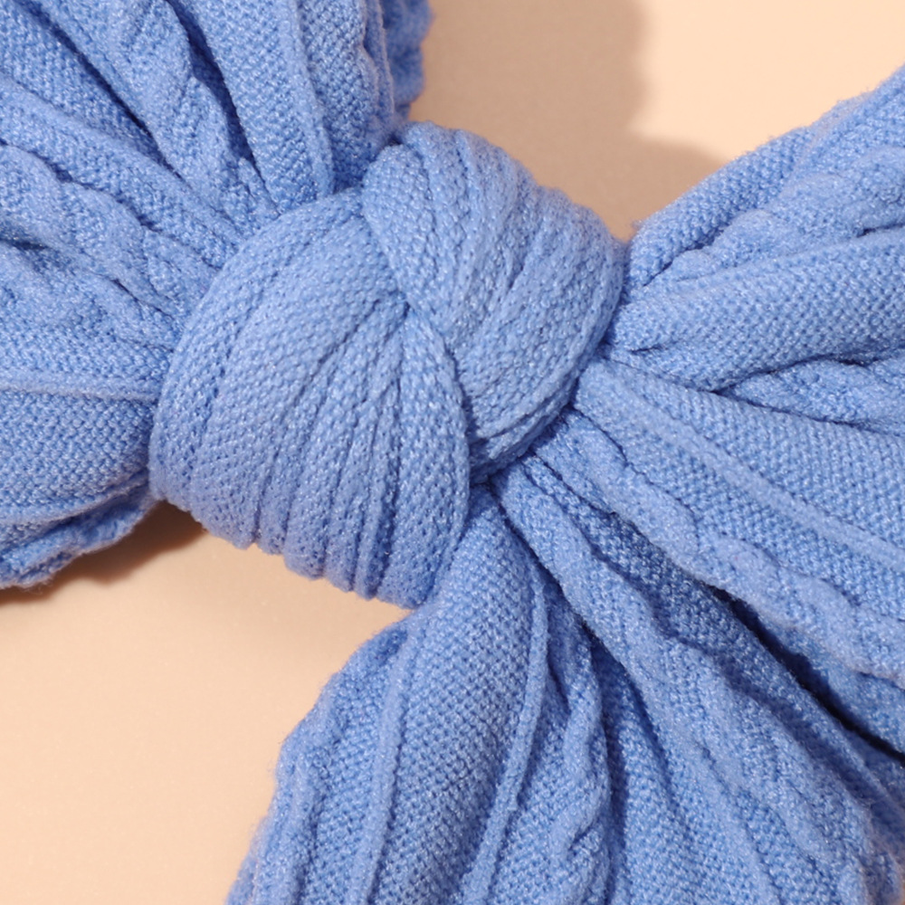  Cross-border New Children's Headwear Baby Cute Fabric Bow Hair Band Elastic Nylon Baby Headband_voghion.com