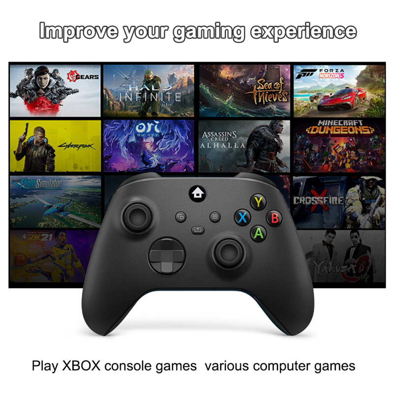Articolo di tendenza transfrontaliero compatibile con controller wireless XSS neutro 2.4G per Xbox Series X/S e PC._voghion.com