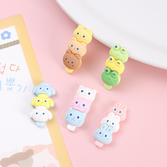 Cartoon Snack Ice Cream Stick Ice Cream New Resin Accessories DIY Cream Glue Phone Case Headband Hair Clip Materials Set