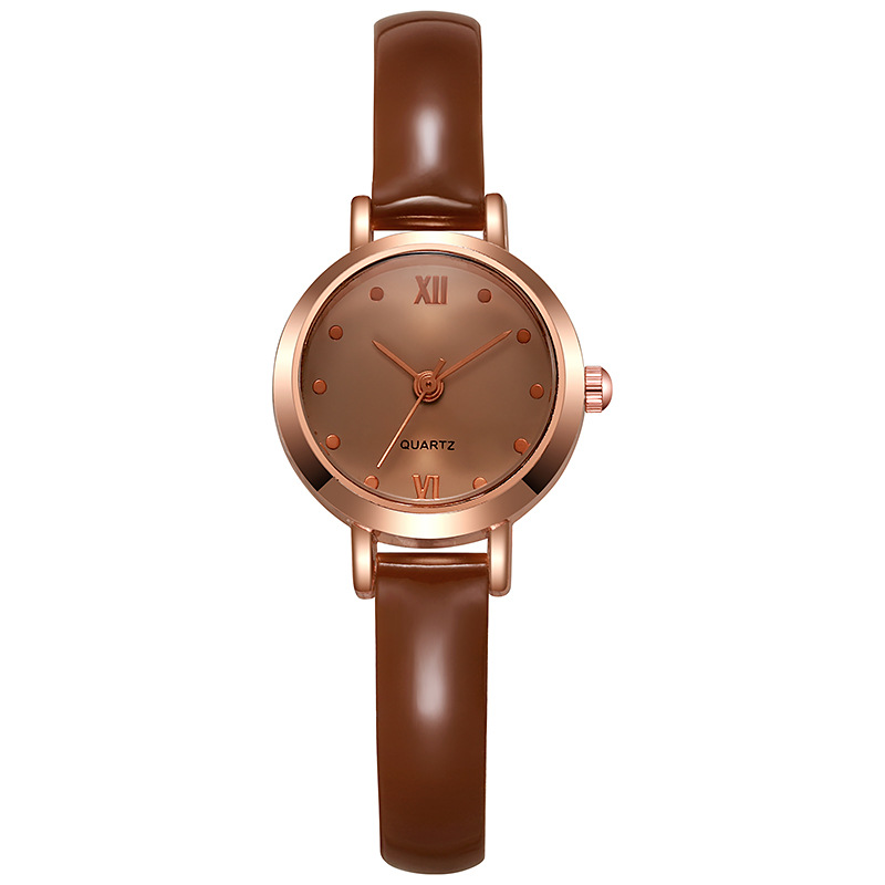 Disco mini temperamento simple y compacto temperamento casual versátil reloj de nicho de chicas relojes de estudiantes al por mayor