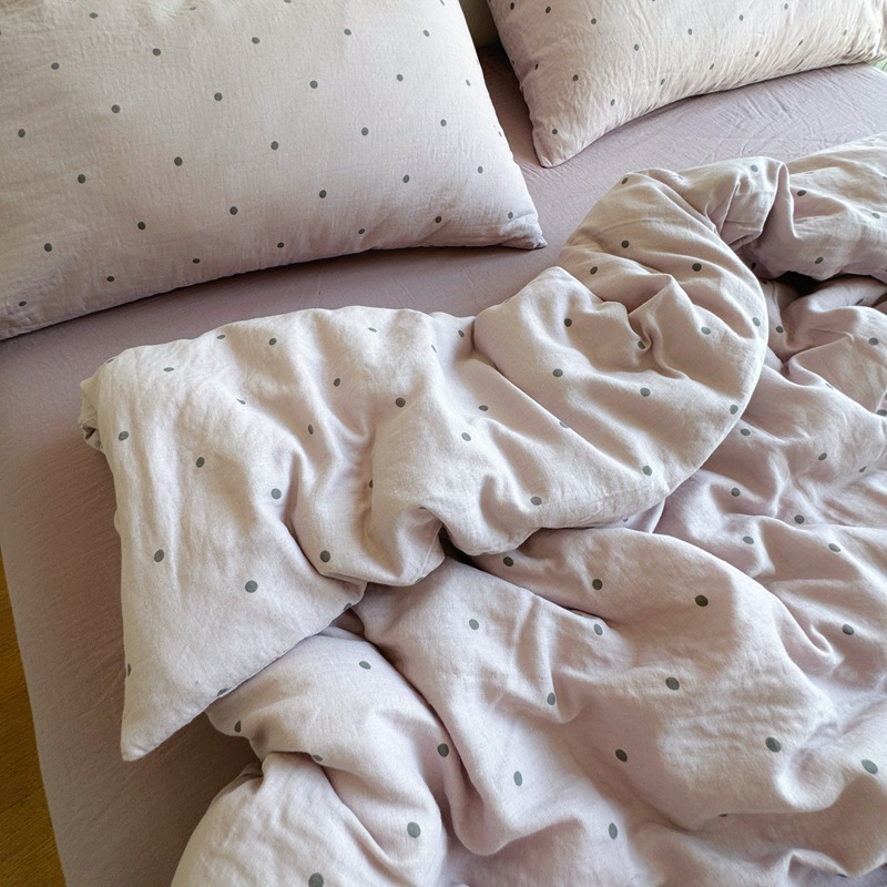 A類全綿有酸素二重糸ベッド4点セット純綿布団シーツ3点セットinsベッド用品セット