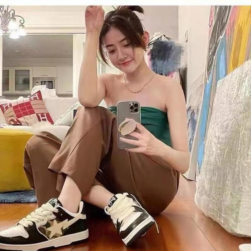 El mismo tipo de zapatos estrella de moda nacional retro negro rosa DUNK zapatos de skate para mujeres Putian Chunyuan zapatos deportivos para hombres