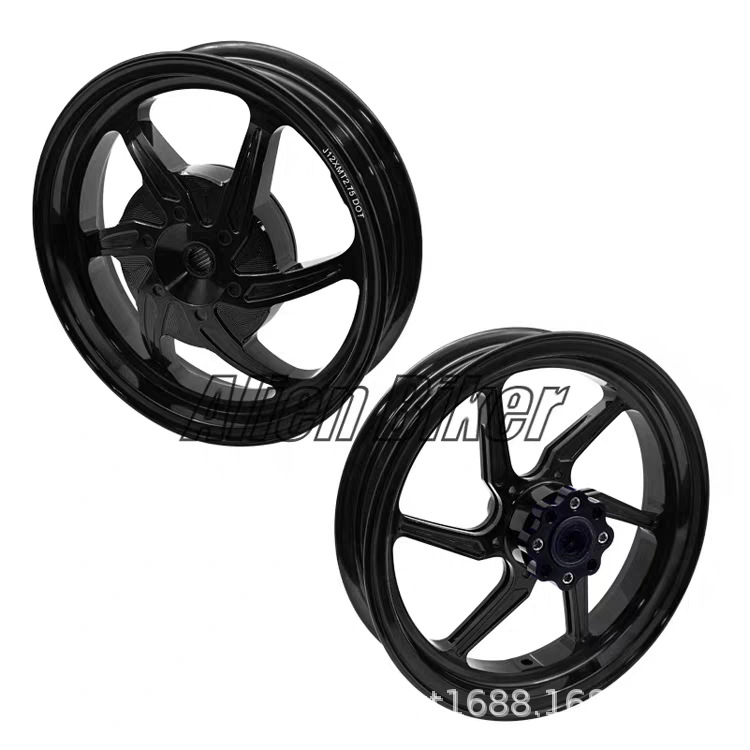 Suitable for Honda GIORNO125 motorcycle modification, new aluminum alloy CNC front and rear electric motorcycle wheel hubs