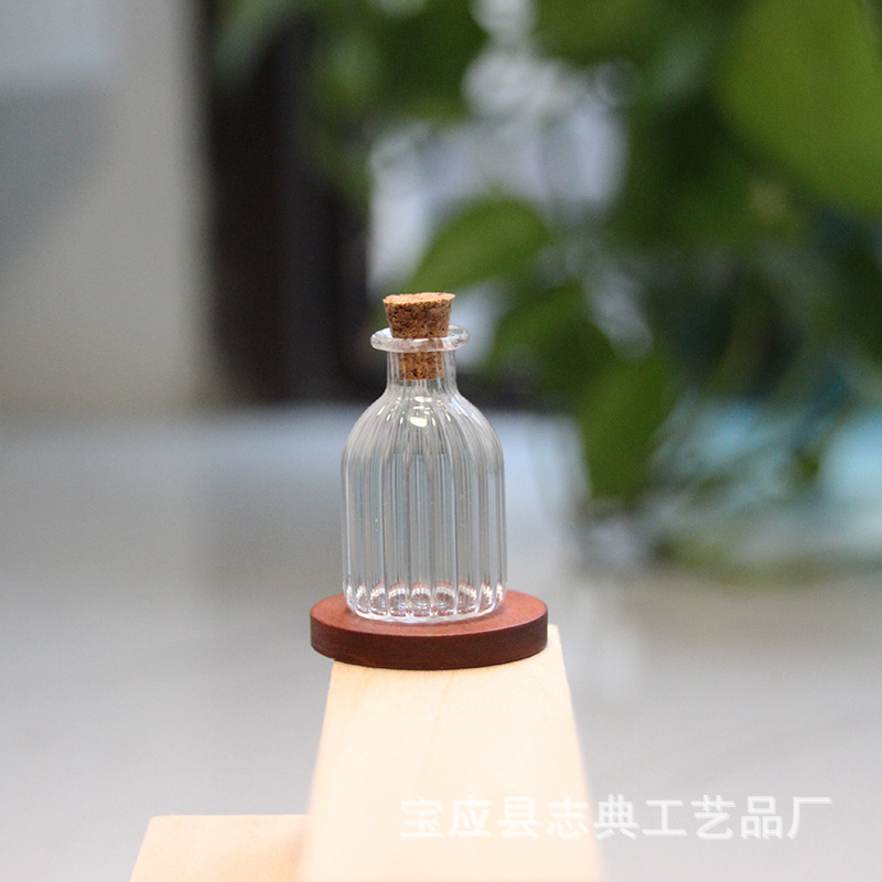 폭 20*높이 34mm 줄무늬 나무 플러그