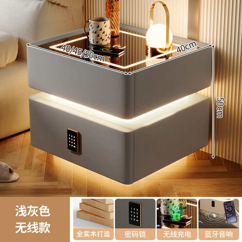 Mesa de cabezal inteligente lujosa luj