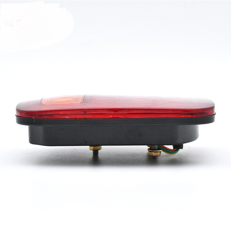 16Led Dual-Color Trailer Tail Light 12V 24V Led Truck Tail Light Truck Rear Tail Light Modified Car Tail Light