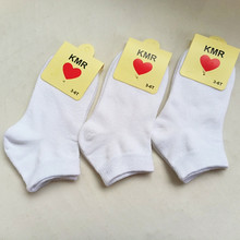 夏季薄款儿童船袜白色袜子批发男女运动百搭儿童白袜