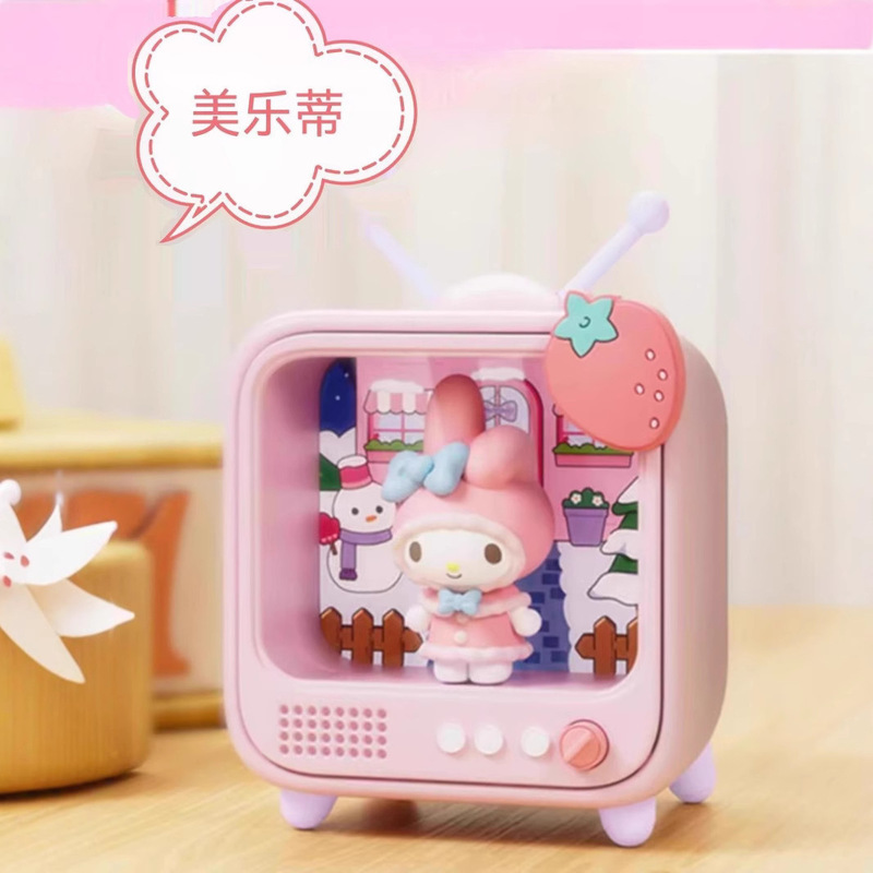 サンリオテレビナイトライトブラインドボックス手作り発光装飾品クロミメロディーガールハート誕生日卸売|undefined