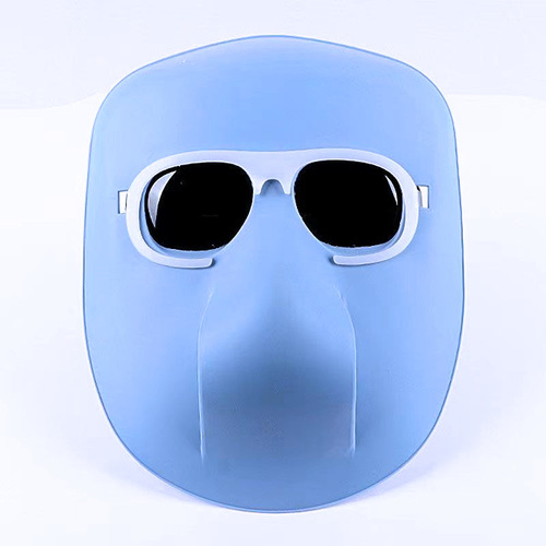 Wholesale Lightweight Smiley Electric Welding Face Shield Head Mount Full Face Protection Anti-Splatter Welder Welding Helmet TIG Welding Eye