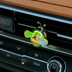 車載香薰出風口汽車除異味香水小蜜蜂擺件裝飾四季茶清持久香氛