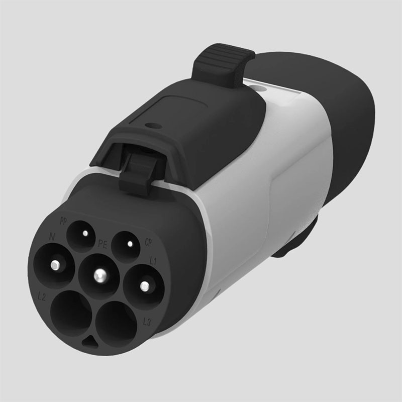 特斯拉转国标汽车充电转换头tesla转转接头NACS适配器防尘设计