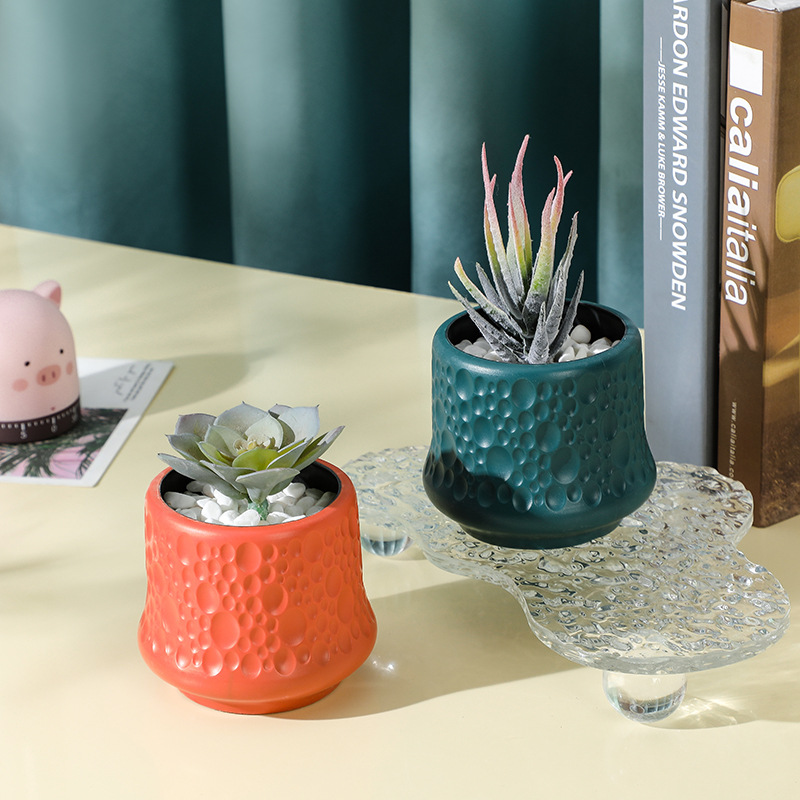 厂家直供 北欧文艺高脚酒杯款花艺花器 水泥花盆承接 报价 阿里巴巴