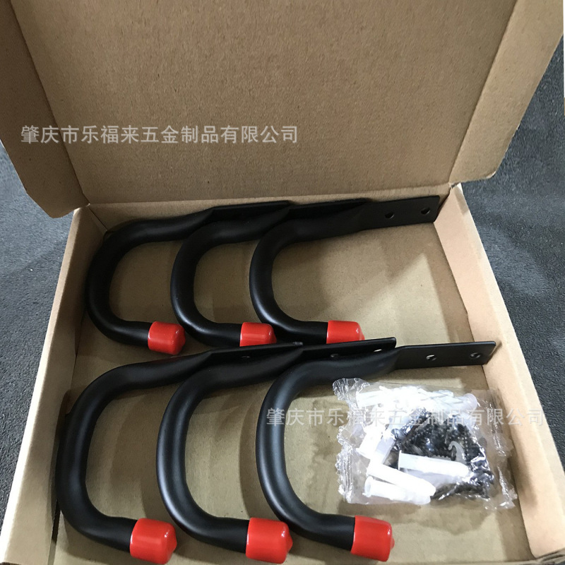 フックセット ガレージフック 6個パック 自転車フック ガレージ収納フック マッチングネジ 壁掛け|undefined