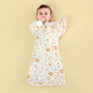 Baby Surrender Swaddling Towel Pure Cotton Newborn Holding Quilt Baby Scare-proof Sleeping Bag Four Seasons Cross-border