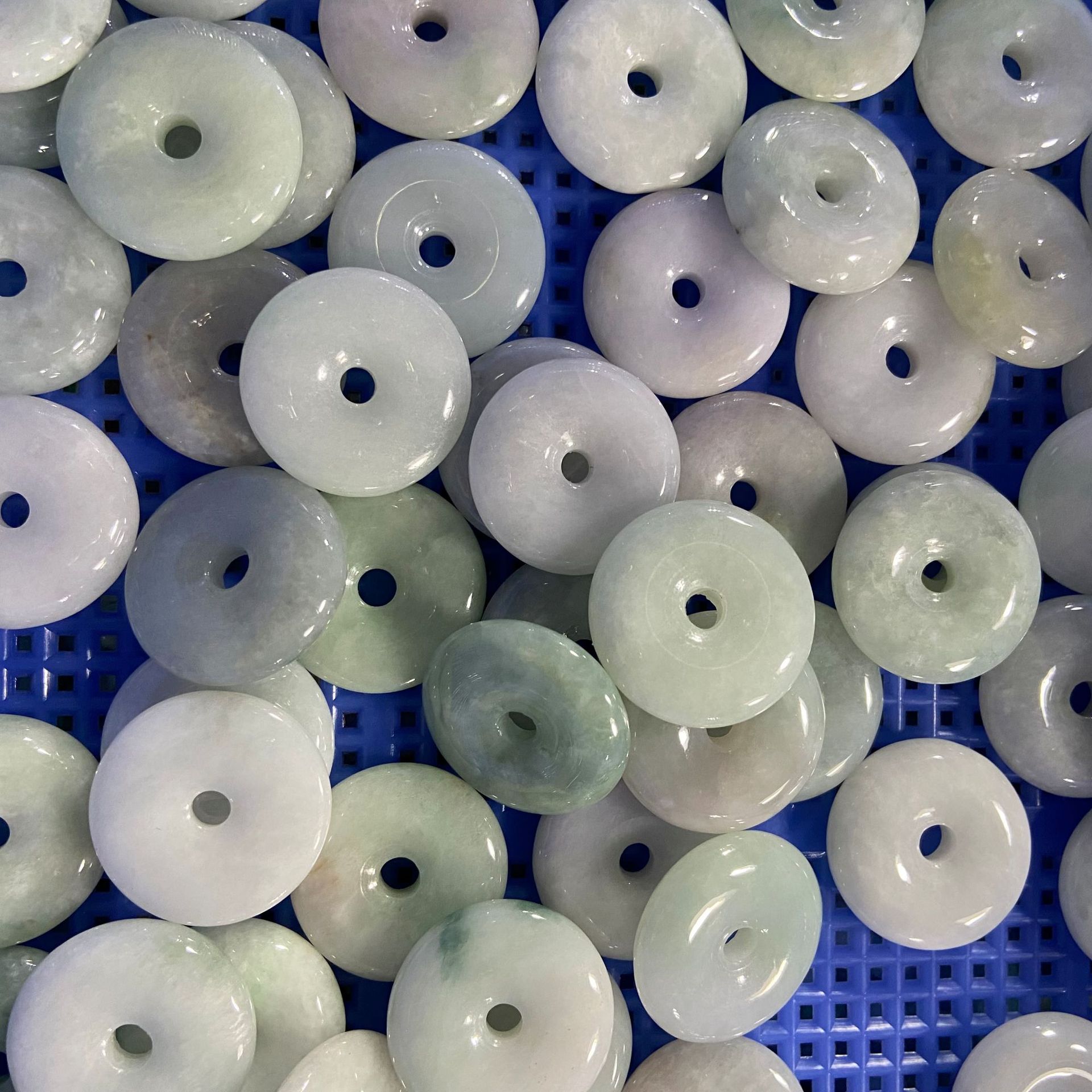 Natural Jade 24MM Jade Safety Buckle Bracelet Jade Jade Jade Crafts Jade Ornaments Live Internet Celebrant