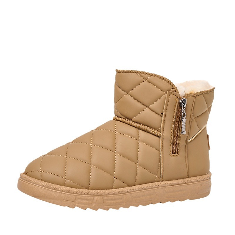 Winter new snow boots for women plus cashmere warm cotton shoes for women indoor thickened female boots_voghion.com