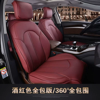 Modelə uyğun (Original) oturacaq örtükləri — C260L seat cushion GLA200 - burgundy-standard-edition-five-seater-nappa-leather-full-coverage-for-front-and-rear-rows