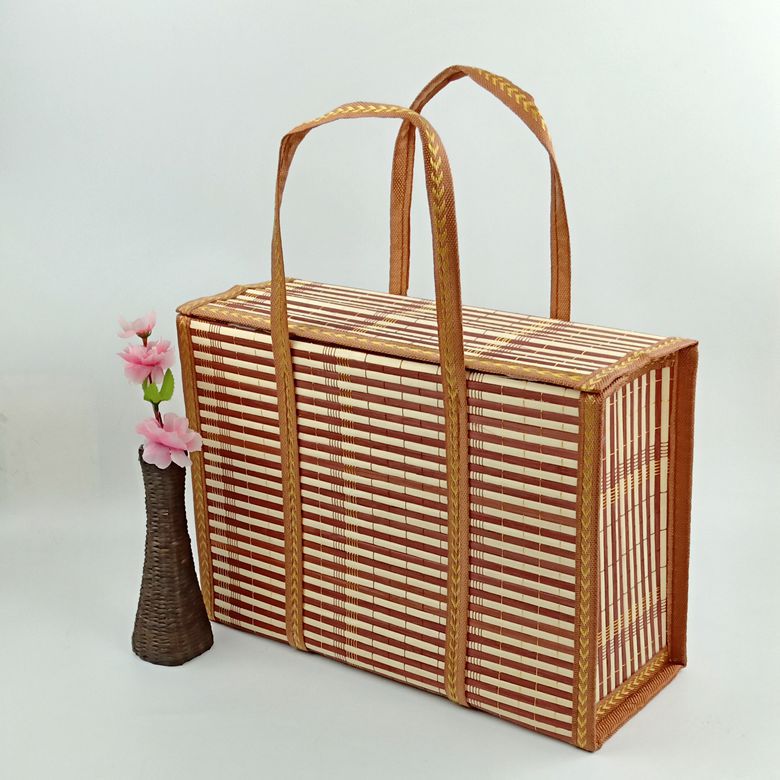 水果,蔬菜,折叠竹篮 水果篮 鸡蛋篮 大闸蟹包装篮 干货篮 礼品包