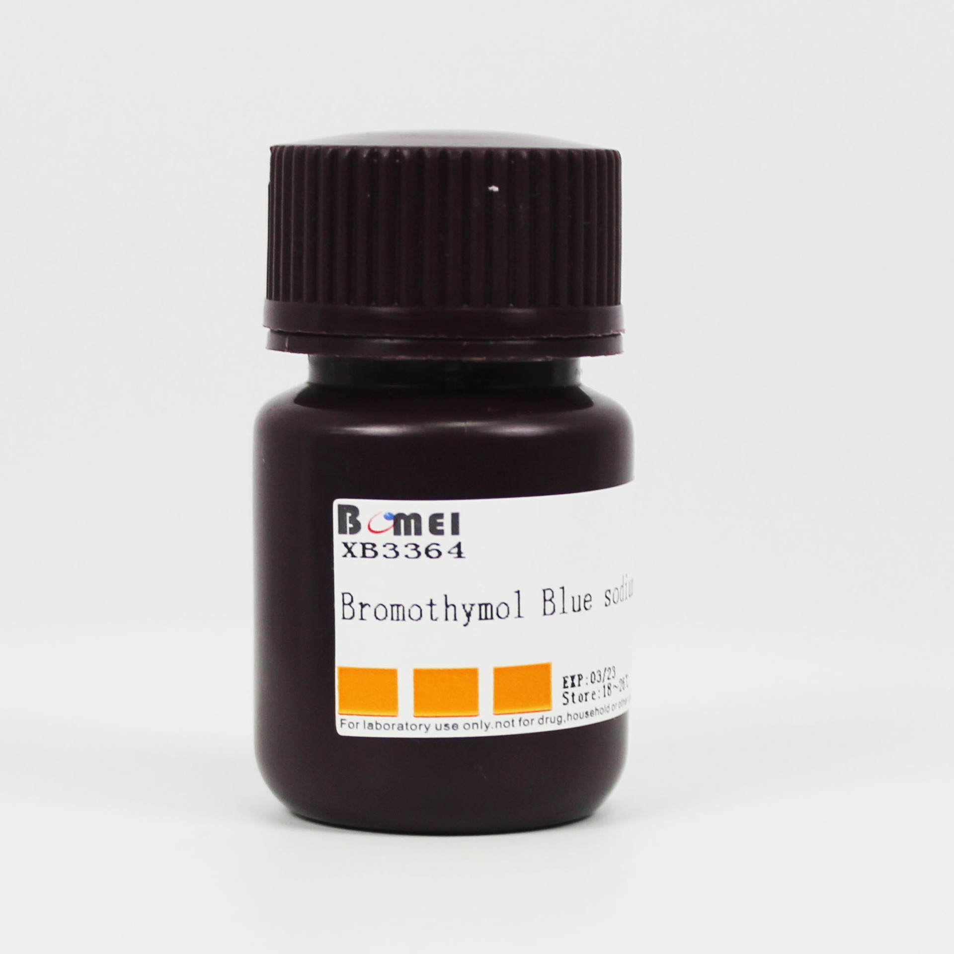 溴百里酚蓝钠盐；溴麝香草酚蓝   科研实验试剂CAS:34722-90-2