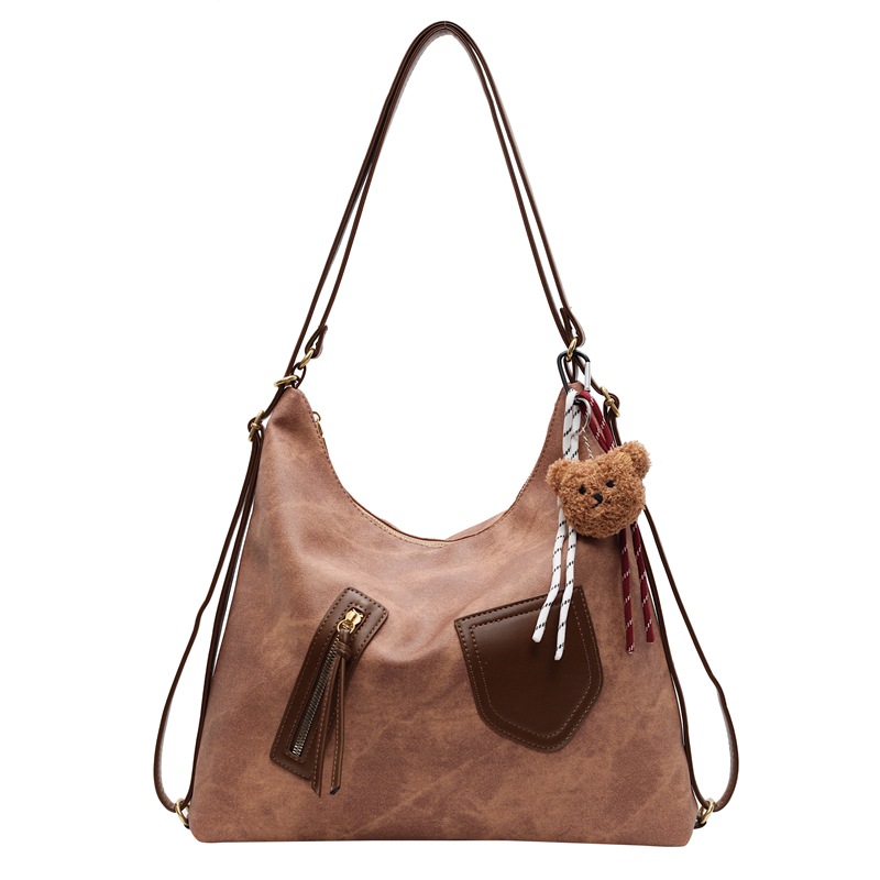 Casual retro bolsos de gran capacidad para mujeres 2024 nuevo otoño y invierno viaje mochila de hombro mochila de hombro