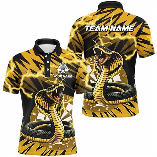 Funny Animal 3D Dart Polo Shirt for Men Fashion Bee Pattern Short Sleeve Top Casual Loose
