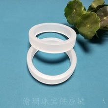 石英岩玉毛坯手镯白玉手镯原料毛胚镯子玉石玉器配饰饰品厂家批发