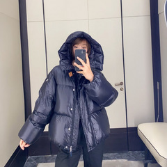 正确版 NFC芯片 M家秋冬新款二合一短款女连帽羽绒服韩版时尚外套