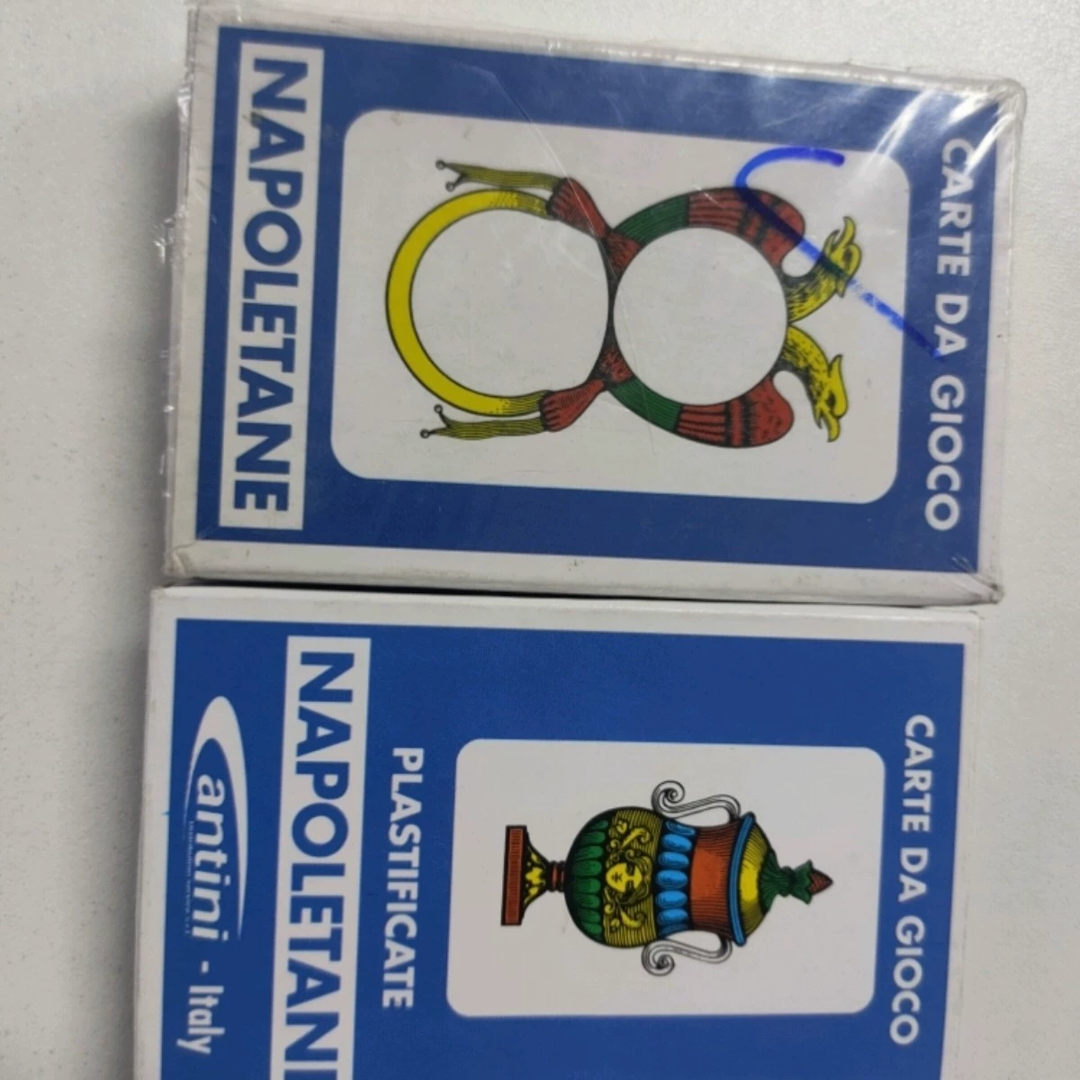 Памятные игральные карты, 310 г, Италия