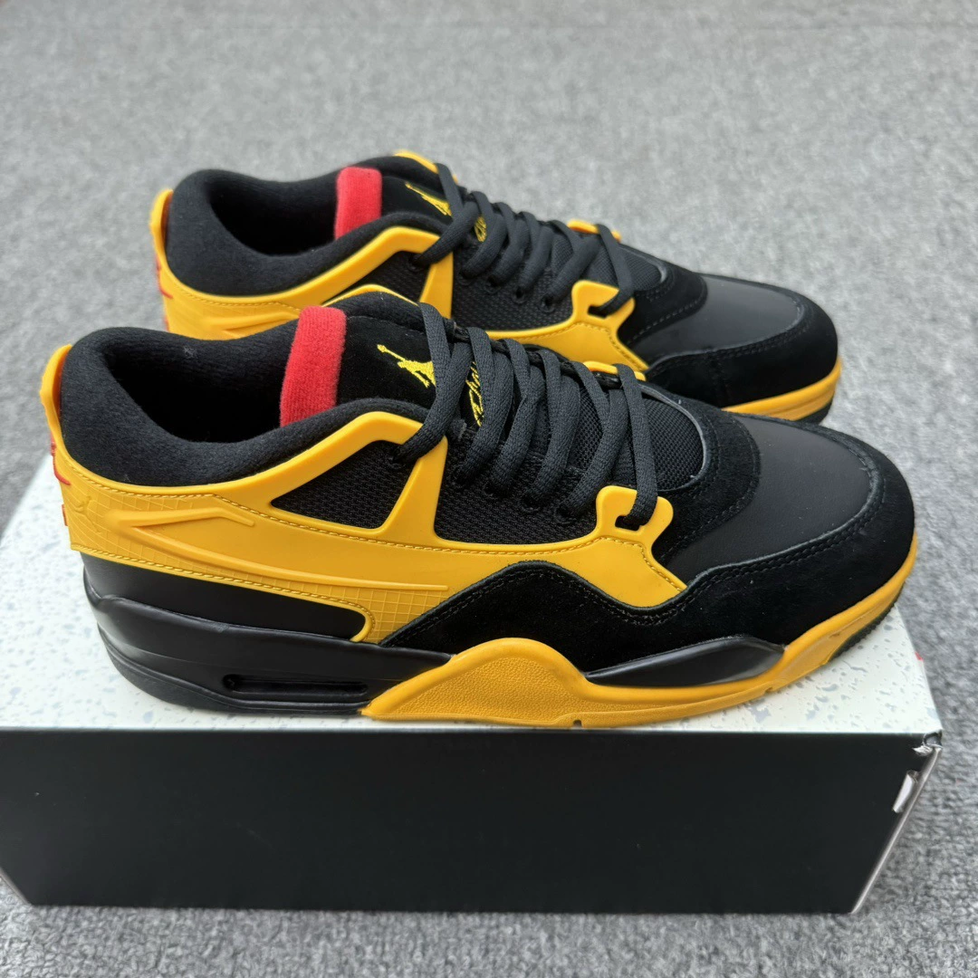 Air jordan, низкие чёрные и жёлтые высокие кроссовки на платформе для мужчин и женщин, любимые, вкл. транзит через границу