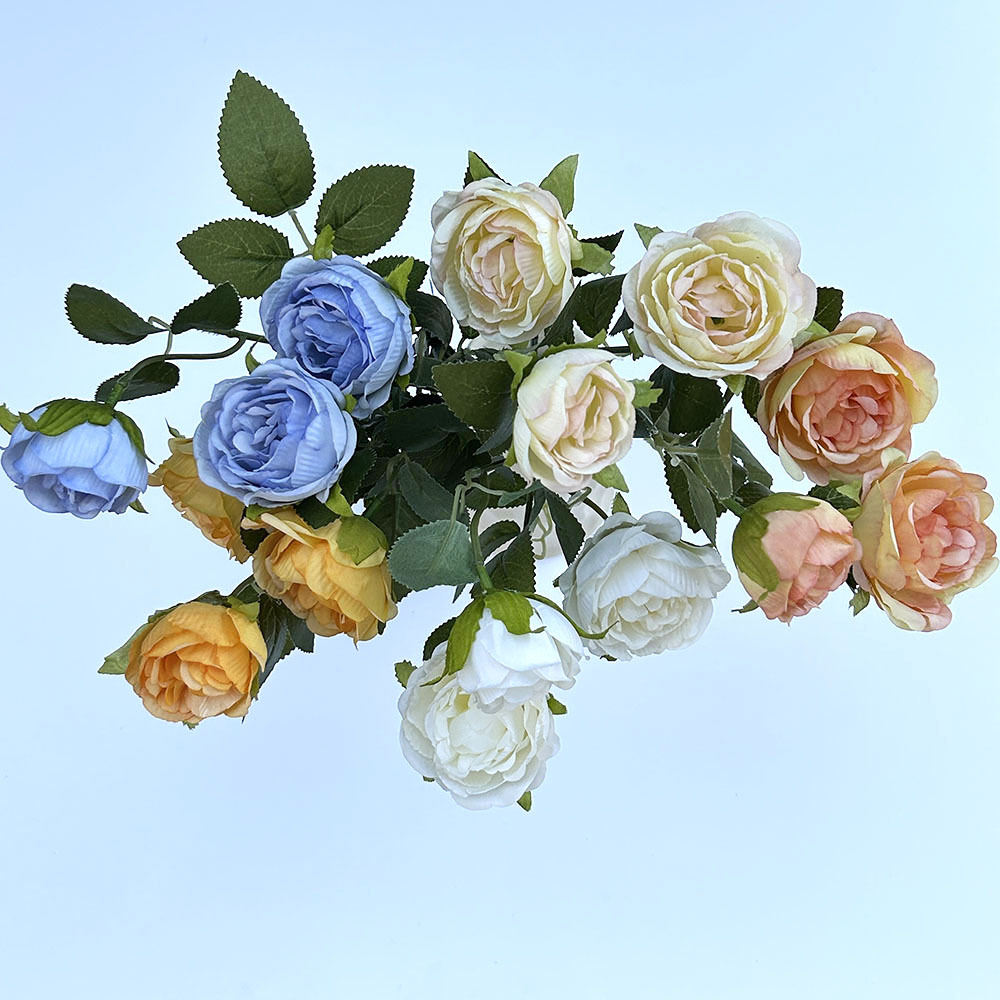 Artificial Rose Bouquet For Table Decoration Japanese Style_voghion.com