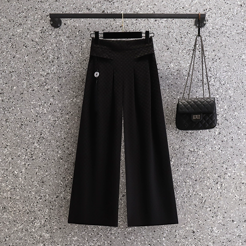  Demi-season velvet retro cheongsam, trousers for work, with embroidery, Chinese style