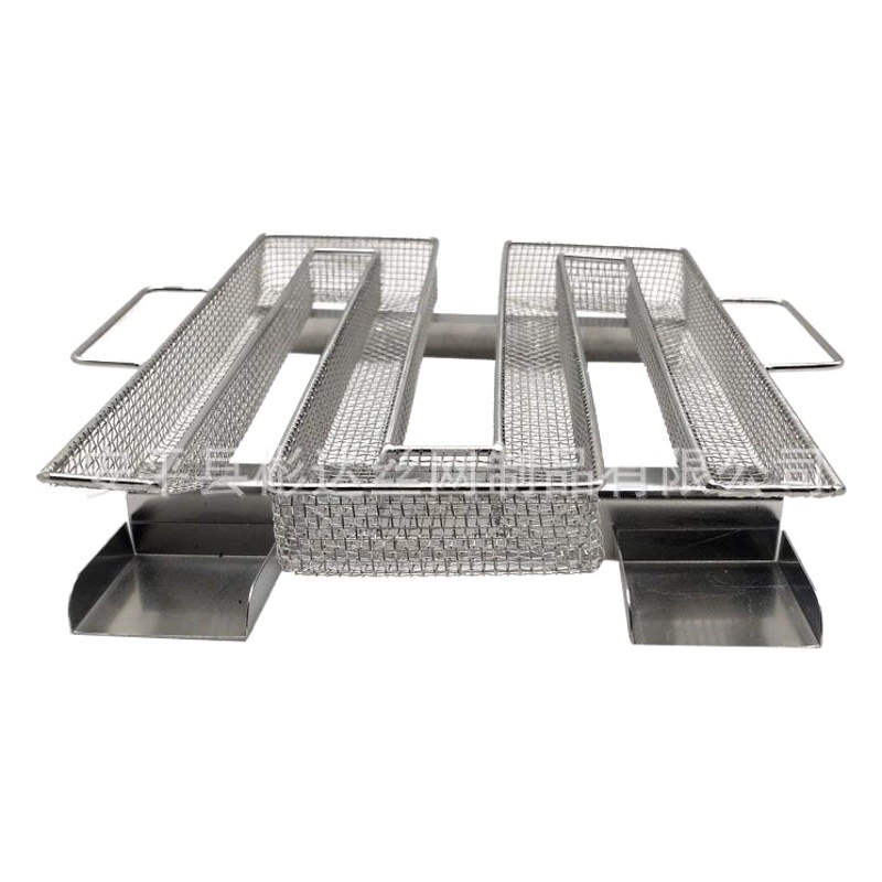 М-образная круглая копченая корзина из нержавеющей стали, копченая коробка, копченая корзина для барбекю, квадратный генератор холодного дыма, копченая сетчатая пластина
